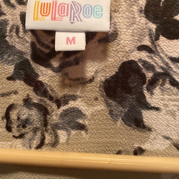 Lularoe rose gray and black kimono - Picture 2 of 2